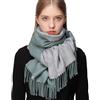 RIIQIICHY Sciarpa Regalo Donna Compleanno Invernale Turchese Pashmina Scialle Caldo Sciarpone Inverno Stola Elegante