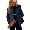 Zeagoo Gilet Donna Invernale Smanicato Elegante Termico Giacca Trapuntata Morbido Leggero Gilets Primaverile Autunno con Cerniera e Tasche S-XXL