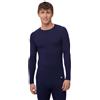 DANISH ENDURANCE Maglia Termica Uomo in Lana Merino, Manica Lunga, per Sci, Trekking, Escursionismo con o Senza Chiusura Zip