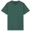 Lyle & Scott Uomo T-Shirt Tinta Unita con Logo, Everglade, XL
