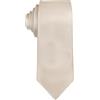 Remo Sartori - Cravatta Stretta Slim in Seta Tinta Unita, Larghezza cm 6, Made in Italy, Uomo (Champagne)