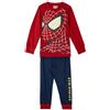 Disney Marvel Spider-Man Pigiama per Ragazzi, T-Shirt e Pantaloni Lunghi Set da 2 Pezzi per Ragazzo, Pigiama in Morbido Cotone, Regalo per Bambino | Taglia 5 Anni
