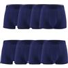 SimidunEUR Boxer da Uomo, Confezione da 8 Pezzi, Biancheria Intima, Boxershorts in Fibra di Bambu, Respirabile, Elastico, Assorbente di umidità, Confortevole,Blu,XXL