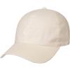 Borsalino Cappellino in Lino New Uni Donna/Uomo - Made Italy Berretto Estivo Baseball con Visiera, Fodera, Chiusura a Strappo Estate Primavera/Estate - M (56-57 cm) Beige