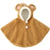 XinCDD Cappotto in Finta Pelliccia Giacca per Neonato Cappuccio Mantello Poncho Pile Outwear 0-24 Mesi