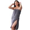 Efforest Accappatoio Donna Leggero da Sauna - Poncho da Bagno - Grande Asciugamano
