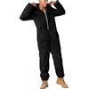 Cexiakong Jumpsuit da Uomo Jumpsuit Comodo Pigiama con Cappuccio in Pile Tuta Intera Pyjama Coppia Termico Peluche Tuta Intera Pantaloni Termici Pigiama Strampler Biancheria da Notte Bellissimo, T