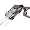 Xemz Mini portachiavi per auto, portachiavi creativo per auto, torcia con 2 modalità di luci LED, portachiavi per auto per uomini e donne zaino borsa