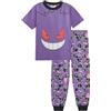 Pokémon Pigiama per Bambini, Adolescenti, Ragazzi, Ragazze, a Maniche Corte, T-Shirt con Pantaloni Lunghi, 13-14 Jahre