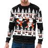 Generico Maglioni Natalizi Divertenti Maglione Natalizio Uomo, Ugly Christmas Sweater Ugly Babbo Natale Maglione di Natale Divertente Brutto Christmas Jumper Renne di per Uomo 2025
