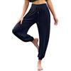 Terecey Pantaloni Yoga Donna Harem Vita Alta Tasche Coulisse Gamba Larga