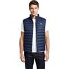 Enrico Coveri Gilet Uomo 110 GRAMMI - Giubbotto Smanicato - PIUMINO SMANICATO UOMO 4 STAGIONI Lars (BLUETTE LAN, L)