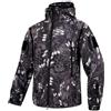 Generico Cappotto Uomo Felpa Pile Uomo Taglie Forti Snowboard Giacca Sci Giubbotto Vento Imbottito Antivento Jacket Pesante Lavoro Militare Abbigliamento 2#Motivo Serpente L