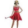Brandsseller Costume da donna per carnevale e Halloween, comodo costume da donna