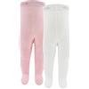 EWERS Thermo Strumpfhose 2er Pack Uni Collant Termici, Rosa/Beige, 92 cm-98 cm Unisex-Bambini e Ragazzi