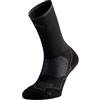 Lurbel Sfida Five Compression, Calzino compressivo, calzini da trail running, calzini senza cuciture, calzino anti-vesciche, calzino alto. Unisex, Nero , L