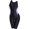 Generisch Costume da bagno con gamba per donna, nuoto veloce, monokini, sottile, da spiaggia, elasticizzato, per la pancia, bikini, tinta unita, costume da bagno stretto, da donna, traspirante, 1