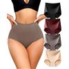 Levao Shapewear Slip Modellanti a Vita Alta Senza Cuciture da Donna contenitivi per la Pancia Traspiranti Confezione da 4 dalla S alla XXL