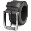 Cartvelli Cintura in pelle premium da uomo Made in Italy con confezione regalo in vera pelle da uomo cintura in jeans cintura larga pelle cintura 40 mm cintura accorciabile