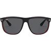Ray-Ban Uomo 4147 Occhiali da sole, Nero/Rosso, 60