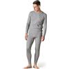 LAPASA Completo Tuta Termica Uomo Coordinati Abbigliamento Intimo Termico Set Maglia a Maniche Lunghe e Pantaloni Strato Base più Caldo M60