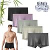 E-ALLDIR Bamboo Fiber Boxer Briefs, Boxer in Fibra di bambù, Bamboo Fibre Boxer Shorts - for all-Day Comfort, Mens Underwear(Mix, L)