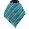 virblatt - Poncho Uomo Invernale | 100% Cotone | Coperta Con Cappuccio | Tabarro Messicano | Maxi Taglie Forti - Abajo Verde XXL