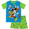 Disney Pigiama Mickey Mouse | Pigiama Topolino Bambino | Pigiamone Corto Bambino | Blu 2-3 Anni