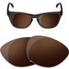 HiCycle2 Lenti di ricambio polarizzate per occhiali da sole Oakley Frogskins OO9013, varie opzioni, con panno per lenti