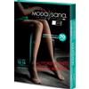 p age 3 Paia di Modasana Autoreggenti punta aperta 70 DEN NATURE Calze a compressione graduata 12/15 mmHg Size 4