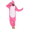 Laahoem Animale Squalo Pigiama Unisex Adulto con Cappuccio Uomini Donne Jumpsuit Costume Cosplay Sleepwear