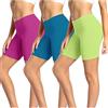 wirarpa Pantaloncini Sottogonna Boxer Donna Cotone Vita Alta Mutande Shorts Elasticizzati 3 Pezzi