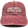 Vivian Flytrap Unisex Make Orwell Fiction Again Cappellino da Baseball Ricamato Lavato