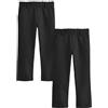 NEXT Ragazzo Pantaloni per la Scuola con Gamba Regular Nero 7 Anni