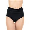 MYLILY Bikini in PU a vita alta, colore nero