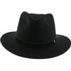 Votrechapeau - Cappello borsalino Petrus, in feltro, pieghevole e impermeabile