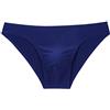 CEWIFO Slip Uomo Slip Mare Uomo Vita Bassa Slip on Uomo estive Costume Mare Slip Uomo Slip Costume da Bagno Uomo Slip Costume Uomo Slip Mare Nero Uomo Slip on Costumi da Bagno Uomo Slip Blu Scuro 3XL