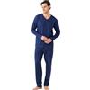 Noidinotte; more than pyjamas Noidinotte - Pigiama Uomo Estivo in Cotone Articolo Navy DOT. - L Blu