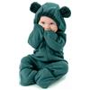 Cuddle Club Tutina Neonato e Bimbo in Pile - Pagliaccetto Neonato e Bimbo Fino a 4 Anni - Pagliaccetto Neonata e Neonato - Pigiama Bimbo Invernale - Abbigliamento Neonato e Bimbo