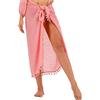 TBSCWYF Pareo Mare Donna Beach Wrap Sarong Lungo da Spiaggia Chiffon Tinta Unita Multiuso Bikini Cover Up Costume da Bagno Coprire Copricostumi Abito da Spiaggia Hawaiano