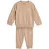 adidas Tuta Bambino Beige Baby Crew, beige, 18-24 mesi