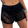 Generico Pantaloncini da Bagno Donna Asciugatura Rapida Costume Pantaloncino Mare con Coulisse Regolabile Nuoto Surf