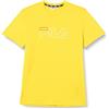 Fila T-Shirt Sofades Uomo, Cromo Limone, XL