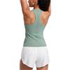 CRZ YOGA Canotta Racerback Lunghezza Vita | Senza Cuciture, Allenamento, Senza Sfregamenti, Vestibilità Snella, Girocollo, Ventagli Rete, Senza Maniche, per Donna