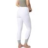 HORZE Felicia Pantaloni da equitazioneda Donna con Seduta Completa, Passanti per la Cintura e Tasca per Il Cellulare, Bianco, 44