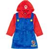 Super Mario Dressing Gown Kids Girl Game Game Character PJS accappatoio 7-8 anni