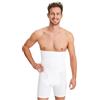 FINN Mutanda Contenitiva per Uomo Senza Cuciture - Boxer Modellante a Vita Alta in Cotone - Guaina Contenitiva con Effetto Pancia Piatta Bianco 3XL