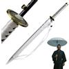 Swords and more One Piece Ombrello, Versione Premium 16K, Ombrello Anime grande Katana Spada Samurai, Ombrello da sole con protezione UV resistente alle tempeste con manico lungo, 100 cm