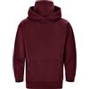 Generic Felpa con cappuccio da uomo con tasca al petto, oversize, per tutti i giorni, tempo libero, sport e attività all'aria aperta, felpa con cappuccio, 01-vinaccia, L