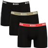 BOSS Boxerbr 3p Power Boxer a Pantaloncino, Multicolore Open Miscellaneous969, XL